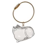 Clear Pet Hair Memorial Box Collecting Container Acrylic Storage Tin Small Animal Storage Box with Protective Emotional Memory Organizer for Home Use on the Shed