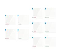 Clear PET Windshield Cling Film for Driving Recorders and Toll Passes, Static Mounting Layer, Application Sheet, 10 Sheets Toll Pass Mounting Film Driving Recorder Sticker Windshield Cling Sheet Clear