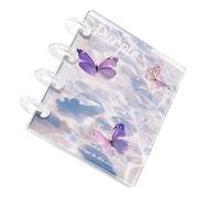 Clear Photo Folder 20 Page Binder Transparent Card Organizer Tickets Notes Documents Sturdy Storage for Archive Journals for Project Management