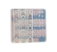 Clear Pin Sculpting Mold with Sea Creature Patterns for Long Lasting Manicure Effects Pin Art Accessories