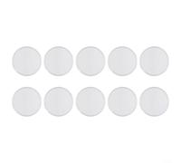 Clear Plastic 1020pcs Coin Capsules with 46mm Diameter and Multiple Inner Ring Gaskets 18/23/28/33/38mm for Coin Collectors Storage Case (10pcs)