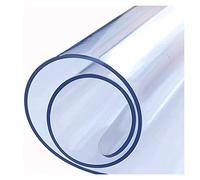 Clear Plastic Carpet,Vinyl Carpet Protector, PVC Clear Vinyl Runner Rug for Hard Wood,Non-Slip Durable Floor Protector Mat for Office Home Hard Floor Carpet,1.5mm Thick(75x75cm/29.5x29.5in)