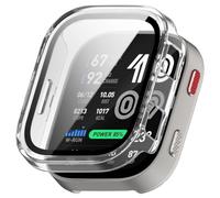 Clear Plastic Case + Protective Glass for Amazfit Bip Max