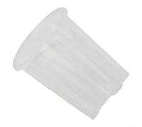 Clear Plastic Container with Perforated Base for Orchid Mounting and Soilless Cultivation Techniques (10cm)