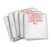 Clear Plastic Dust Collector Replacement Bags 5 Pack 20" Diameter x 43" Length for Machines with 20" Filter Drums, 5mm Thickness