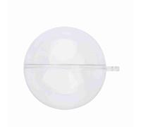 Clear Plastic Fillable Ornaments Eco-Friendly Decorations for Wedding and Christmas 20Pcs 5cm 8cm 10cm (8CM)