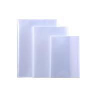 Clear Plastic Folders， Transparent Book Cover or A4/A5/16K 10 Pcs PP Adjustable Reusable(A4)