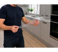 Clear Plastic Kickboard Strip 6X1M Lengths - Free Delivery