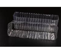 Clear Plastic Liners Inserts for Wood Boxes and Planters (19.5” x 3”x 3.75”) l (Sell in Pack of 12) (to fit 20" Planter) (L200404)