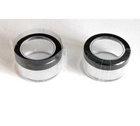 Clear Plastic PERFORATED Shrink Bands for Jar/Bottle Caps 4 SIZE CHOICES (Pack of 100) 30ml Fits (46-51) mm Diameter