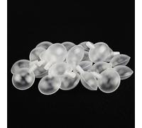 Clear Plastic Pet Toy Squeakers, Replacement Dog Toy Noise Makers, 10-50 Pieces, Repair Kit for Dog and Baby Toys (10pcs)