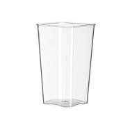 Clear Plastic Vase - PET Cylindrical Flower Vase, Shatterproof & Lightweight, Elegant Home Decor for Living Room, Dining Table, Wedding D