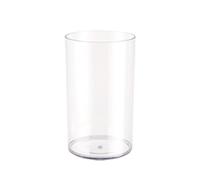 Clear Plastic Vase - PET Cylindrical Flower Vase, Shatterproof & Lightweight, Elegant Home Decor for Living Room, Dining Table, Wedding F