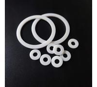 Clear Plastic Washers, 10pcs ID 6 8 14 Mm Thickness 2mm Plastic Gasket Ring, PTFE Gasket Flat Washer(12x16x2mm)(12x18x2mm)