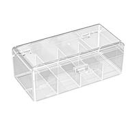 Clear Playing Card Clai - Card Organization Storage, Jewelry Storage Container | Exchange Card Case, Card Deck Storage Organizer, Trading Card Case for