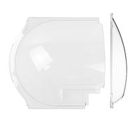 Clear Plexiglass 4812-01 Screen Door Bubble Style Slider & 4810-00 Stopper Complete Replacement Kit, Compatible with Dexter Right Hand Screen Door Bubble Style, Clear, Works with 4814-00 Holder