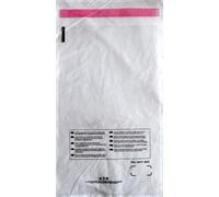 Clear Poly Bags 11" x 14" (280x360mm) | 35 Micron (140 Gauge) | Suffocation Warning Printed in 10 Languages | Self Seal Packaging Bags | Pack of 1,000 | UK Made | 30% recycled plastics