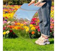 Clear Polycarbonate Roof Panels, Weather-resistant Greenhouse Sheets, Easy-cut Transparent Canopy For Carports, Bus Shelters & Glass Replacement 1x4m