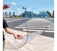 Clear Polycarbonate Roof Sheet 1.5mm Thick UV & Impact Resistant Outdoor Canopy Cover for Greenhouses 80cm x 7.5m (2.62ft x 24.6ft)