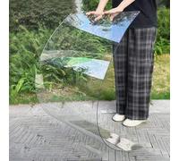 Clear Polycarbonate Roofing Sheets for Garden Greenhouse, 1.2mm Outdoor Canopy Carport Panel, Replacement for Cold Frame Shed (80cm x 6m)