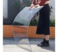 Clear Polycarbonate Roofing Sheets for Outdoor Canopy, Carport, and Cold Frame, Rainproof and Durable Plastic Roof Panel