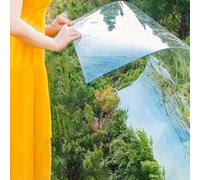 Clear Polycarbonate Roofing Sheets - Weather-Resistant Plastic Panel for Daylighting, Shed Cladding, Awnings, Canopies, and Greenhouses