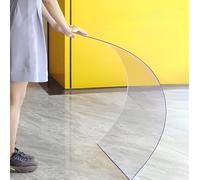 Clear Polycarbonate Sheet with UV Protection for Canopy Greenhouse Roofing 1x7m Size Perspex Acrylic Material