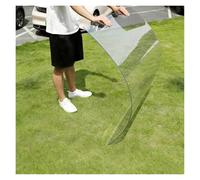 Clear Polycarbonate Sheets Rainproof Insulation Transparent Plastic PC Sheet Outdoor Patio Greenhouse Panels for Crafts DIY, Window, Greenhouses, Sheds(0.6x12m/1.97x39.36ft)