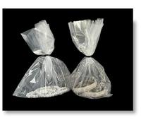 Clear Polythene Suitable For Food Grade, Jewellery, Biscuit, Sweets and Crafts Storage Bags 200 gauge. (500, 10" x 12" - 250mm x 300mm)