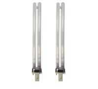 CLEAR-POND 2 x 11W 11 Watt Pond Clarifier Filter PLS 2 PIN G23 UV UVC Bulb Tube LAMP