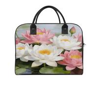 Clear Pond Lotus Rhythms Laptop Bag with Shoulder Strap