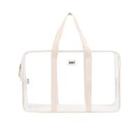 Clear Pool Bag - Large Capacity Waterproof Transparent Pool Tote | Reliable And Easy-to-clean Design Perfect For Children And Adults, Beach Tote For Swimsuits, Portable Storage Pouch Ideal For Dorms