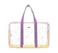 Clear Pool Bag - Large Capacity Waterproof Transparent Pool Tote | Reliable And Easy-to-clean Design Perfect For Children And Adults, Beach Tote For Swimsuits, Portable Storage Pouch Ideal For Dorms