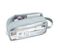 Clear Pouch - Waterproof Pencil Case, Transparent Pencil Case, Pencil Case with Zipper, Visible Large Pencil Case Travel Makeup Bag, Stationary Organizer Pen Bag for Kids Teen Student College Adults