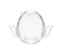 Clear Protective Case Compatible With Tamagotchi P's, Angel and Devil Wings | Clear Hard PC Case for Tamagotchi P's with Detachable Wings, Raised Screen Edge And Display Base