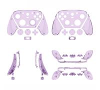 Clear Protective Case Game Accessories for Gamesir G7 Pro (Transparent Purple)