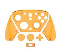 Clear Protective Shell for GameSir G7 Pro with Hard Exterior and Waterproof Inner Lining to Prevent Damage from Accidental Exposure (Transparent Orange)