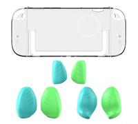 Clear Protective Shell for Nintendo Switch2 Ergonomic, Custom Fit Protective Shell For Switch2 Includes Various Grip Sizes For Enhanced User Experience(Transparent 2)