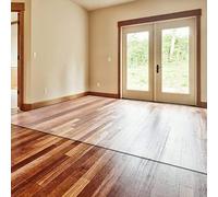Clear PVC Chair Mat Transparent NonSlip Floor Protector for Office and Home Durable Mat for Hardwood Tile and Carpet Floors 1.5mm Thick (65/85/105/125/145cm) FANDIAO