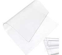 Clear PVC Desk Chair Mat for Tile & Wood Floors - 1.5mm Thick 90x160cm (35.4x63in) - Waterproof Anti-Slip Floor Protector Matte Finish Perfect for Home & Office