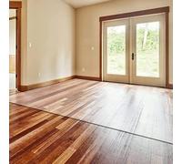 Clear PVC Floor Protector Mat - Non-Slip Transparent Office Chair Mat Waterproof & Dustproof Vinyl Floor Runner Available in 70-150cm Widths and 100-280cm Lengths