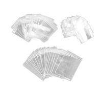 Clear PVC Jewelry Bags, 120Pcs Jewelry Storage Pouch Self Sealing Bags Rings Earrings Packing Anti Tarnish Bag for Beads Screws