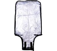 Clear PVC Protective Luggage Cover - Protect Your Suitcase from scrapes and bashes When Travelling (for suitcases up to 24 Inches)