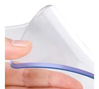 Clear PVC Table Protector 100x170cm Waterproof OilResistant Tablecloth HeavyDuty NonSlip Rectangular Desk Cover Durable Transparent Table Cover for Home and Office