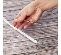 Clear PVC Table Protector 39.37x106.3in - Waterproof Scratch-Resistant Tablecloth Cover | Durable Transparent Desk Mat for Dining Room Office & Conference Tables