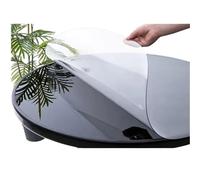 Clear PVC Table Protector Round Waterproof & Oil proof Tablecloth for Dining Room Soft & Glass Cover 60 cm Diameter Ideal Table Protection