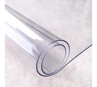 Clear PVC Tablecloth 1mm ThickWaterproof NonSlip Table Protector for Dining Coffee Table Desk & BedsideEasy WipeClean31.5x55.12in/80x140cm