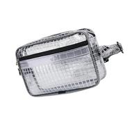 Clear PVC Waist Pack Adjustable Belt with Anti-Static Storage for Outdoor Camping Hiking Essentials Hiking Waist Bag for Essential