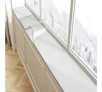 Clear PVC Window Sill Protector, Transparent Protective Mat for Home(10x160cm)