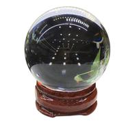 Clear Quartz Crystal Ball, Crystal Sculpture Figurine with Stand,Crystal Balls for Photography,Home Decorative,Feng Shui,Fortune Telling Ball
